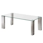 NAKURA Mesas Auxiliares^Mesa De Centro Cristal Corina 110 X 40 X 55 Cm