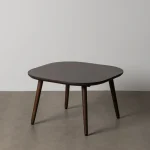 IXIA Mesas Auxiliares^Mesa De Centro Cuadrada En Madera De Mango Marrón Oscuro 65 X 40 X 65 Cm