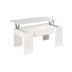 DISTRIGAL Mesas Auxiliares^Mesa De Centro Elevable Granada Blanca