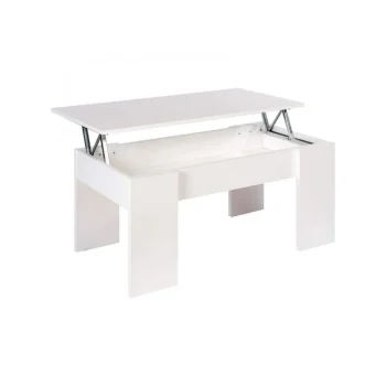 DISTRIGAL Mesas Auxiliares^Mesa De Centro Elevable Granada Blanca