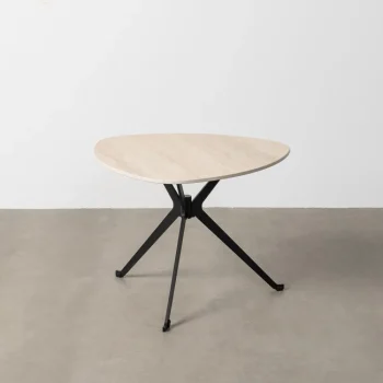 IXIA Mesas Auxiliares^Mesa De Centro Piedra Stone Travertino 60 X 45 X 60 Cm