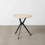 IXIA Mesas Auxiliares^Mesa De Centro Piedra Stone Travertino 50 X 52 X 50 Cm