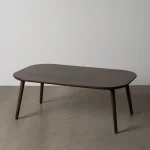 IXIA Mesas Auxiliares^Mesa De Centro Rectangular En Madera De Mango Marrón Oscuro 115 X 43 X 70 Cm