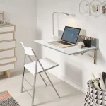 VELASCO Mesas De Cocina Plegables^Mesa De Cocina Abatible Laminado Blanco Zaragoza 90 X 50 X 12 Cm