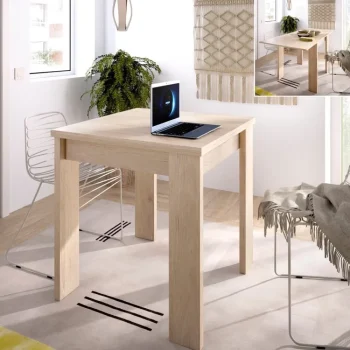 DEKIT Mesas De Cocina Plegables^Mesa De Cocina Plegable Bok Natural