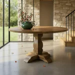 IXIA Mesas De Comedor^Mesa De Comedor Redonda En Madera De Mango 150 X 76 X 150 Cm