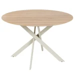 IXIA Mesas De Comedor^Mesa De Comedor Redonda Patas Entrelazadas 120 X 75 X 120 Cm