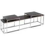 IXIA Mesas Auxiliares^Mesas De Centro Nido Marrón Negro