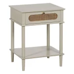 IXIA Mesillas De Noche^MESITA GRIS CLARO DM 48 X 40 X 61,50 CM