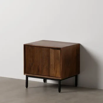 IXIA Mesillas De Noche^MESITA MADERA DE MANGO DORMITORIO 50 X 40 X 50 CM