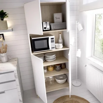 DEKIT Mueble Auxiliar Cocina^Mueble Auxiliar Cocina Despensero Wok 80 X 189 X 40 Cm