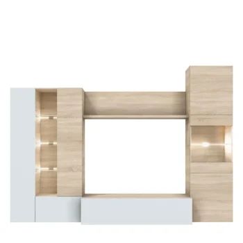 FORES Muebles De Salón^Mueble De Salón Comedor Essential Con Luces Led  260 X 180 X 42 Cm