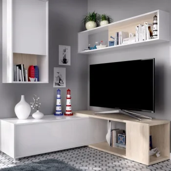 DEKIT Muebles De Salón^Mueble Salón TV Esquinero Obi