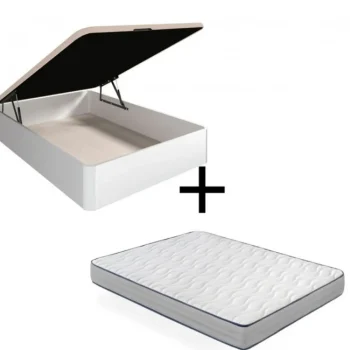 Fanmuebles Pack Canapé Y Colchón Ofertas^Pack Canapé Y Colchón 150 X 190 Cm Barcelona Económico