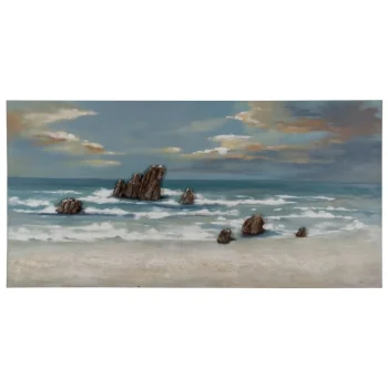 IXIA Cuadros^PINTURA MAR AZUL LIENZO 140 X 3,50 X 140 CM