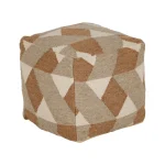 IXIA Puffs^Puf Cuadrado De Lana Y Algodón Multicolor 45 X 45 X 45 Cm