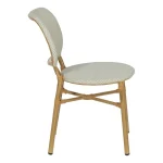 IXIA Sillas Metálicas^Silla Apilable De Aluminio Y Textileno Aguamarina 47 X 79 X  60 Cm