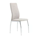 NAKURA Sillas Tapizadas^Silla Comedor Roxana Tapizada Tela Beig Claro 44 X 98 X 55 Cm