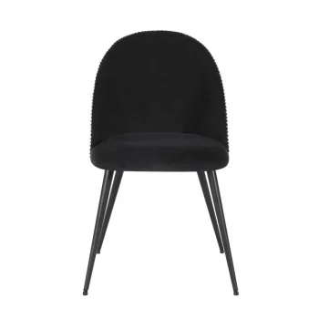 NAKURA Sillas Tapizadas^Silla Comedor Tapizada Amira Con Patas Metálicas 53 X 83,5  x 48,5 Cm