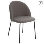 IXIA Sillas Tapizadas^Silla De Comedor De Estilo Moderno Tapizada Gris 50 X 78,5 X 50 Cm.