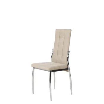 NAKURA Sillas Tapizadas^Silla De Comedor Tapizada Angela Beige 45 X 100 X 46 Cm