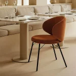 IXIA Sillas Tapizadas^Silla De Comedor Tapizada Tavira Terracota 57 X 75 X 53 Cm