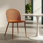 IXIA Sillas De Jardín|Sillas De Polipropileno^Silla De Jardín O Terraza Polipropileno Tapizado Teja 51 X 80 X 46 Cm