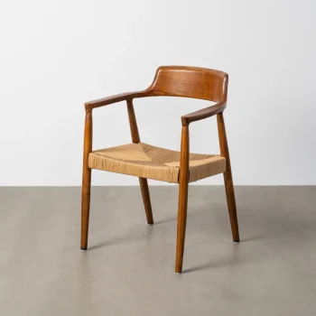 IXIA Sillas De Madera^Silla De Madera De Caucho Marrón 57 X 78 X 57 Cm
