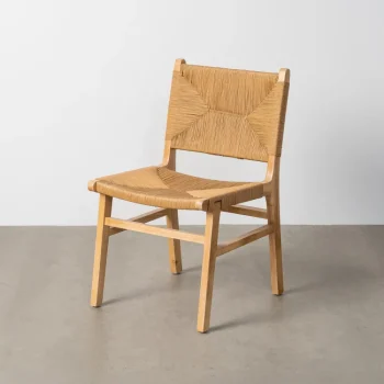IXIA Sillas De Madera^Silla De Madera De Caucho Natural 50 X 86 X 59 Cm