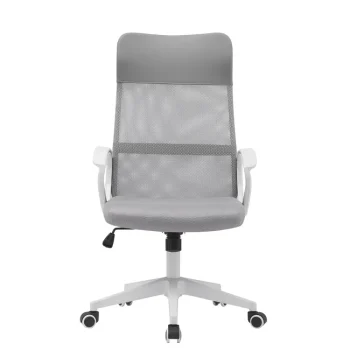 NAKURA Sillas De Estudio|Sillas De Oficina^Silla De Oficina Elevable Carey Gris 57,5 X 104 - 114 X 54 Cm