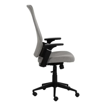 IXIA Sillas De Oficina^Silla De Oficina O Escritorio Elevable Taupe 67,50 X 114,5 - 124 X 62 Cm