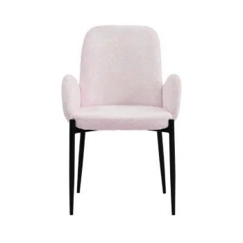 NAKURA Sillas Tapizadas^Silla De Salón Con Brazos Beca Tapizado Rosa 57 X 88 X 60 Cm
