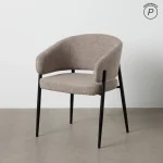 IXIA Sillas Tapizadas^Silla De Salón Con Brazos Tapizada Contract Taupe 60 X 79 X 57 Cm
