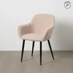 IXIA Sillas Tapizadas^Silla De Salón Tapizada Contract Crema 60 X 83 X 59 Cm