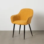 IXIA Sillas Tapizadas^Silla De Salón Tapizada Contract Amarillo 60 X 83 X 59 Cm