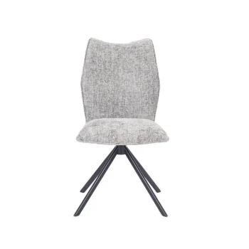NAKURA Sillas Tapizadas^Silla Giratoria Eneas Tapizado Gris 48 X 93 X 62 Cm