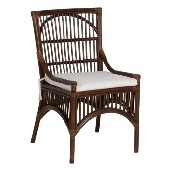 IXIA Sillas De Madera^SILLA MARRÓN FIBRA NATURAL SALÓN 57 X 57 X 90 CM