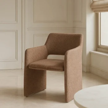 IXIA Sillas Tapizadas^Silla Tapizada Espiga Marrón 58 X 78 X 62,5 Cm