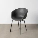 IXIA Sillas Tapizadas^Silla Tapizada Faro PU Negro 59 X 81,5 X 50,5 Cm