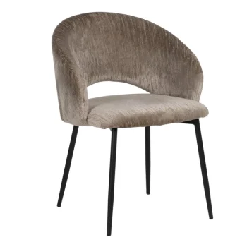 IXIA Sillas Tapizadas^Silla Tapizada Respaldo Curvo Contract Taupe 58 X 80,5 X 60 Cm