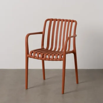 IXIA Sillas De Jardín|Sillas De Polipropileno^SILLA TERRACOTA POLIPROPILENO EXTERIOR 56 X 57 X 81 CM