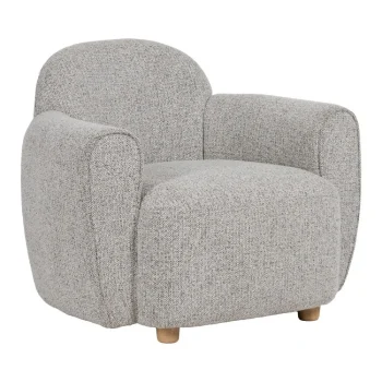 IXIA Sillones^Sillón Jaspeado Tapizado Gris 90 X 67 X 81 Cm
