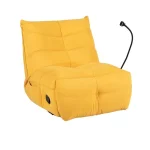 NAKURA Sillones^Sillón Relax Giratorio Dimian Mostaza 91 X 93 X 103 Cm