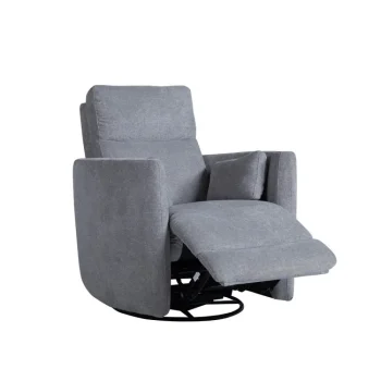 NAKURA Sillones^Sillón Relax Manual Giratorio Mei Gris 92 X 100 X 97 Cm
