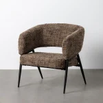 IXIA Sillones^Sillón Tapizado Jaspeado Marrón