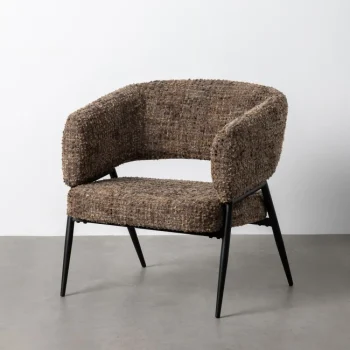 IXIA Sillones^Sillón Tapizado Jaspeado Marrón