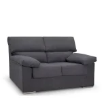 DISTRIGAL Sofás Baratos Online^Sofá 2 Plazas Ruben Tapizado Cairo Antracita 140 X 100 X 85 Cm