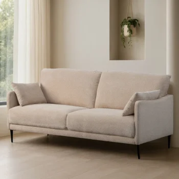 IXIA Sofás Baratos Online^Sofá 2 Plazas Tapizado Crema Siena 191 X 88 X 90 Cm