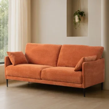 IXIA Sofás Baratos Online^Sofá 2 Plazas Tapizado Terracota Siena 191 X 88 X 90 Cm