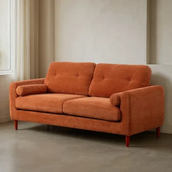 IXIA Sofás Baratos Online^Sofá 2 Plazas Tapizado Terracota 195 X 89 X 87,5 Cm